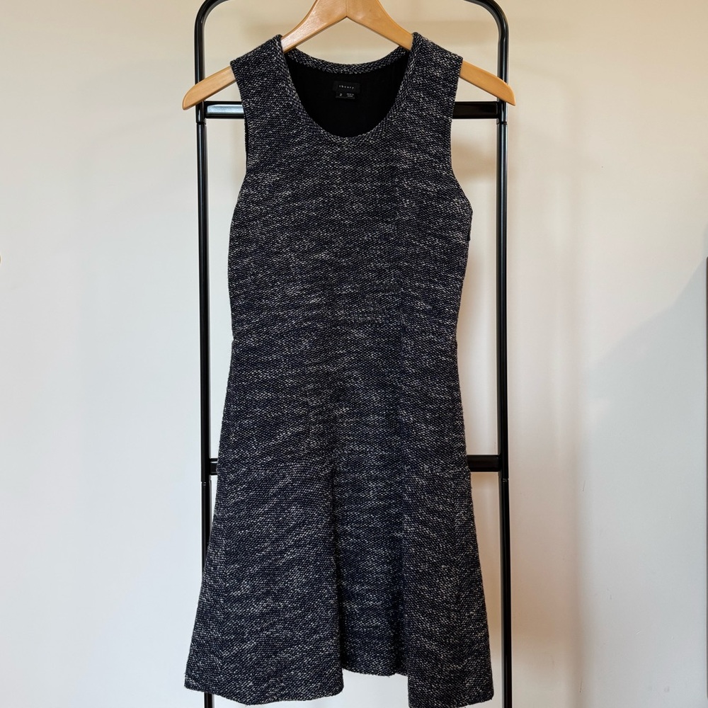 Theory Navy Sweater Dress